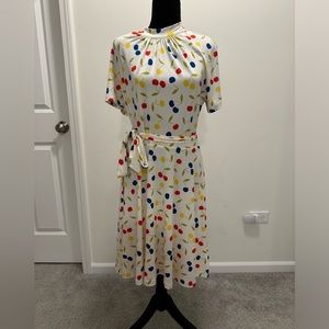 ModCloth Cherry print dress